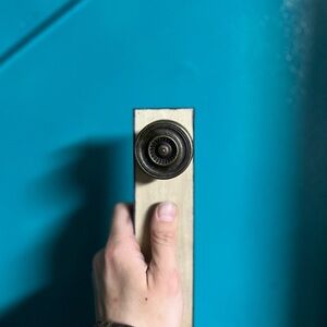 Antique Brass Sheraton Knob Rope Backplate